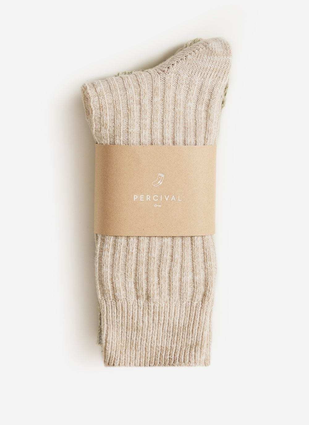 Socks 2 Pack | Melange | Oat & Fern Green