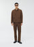 Casual Tailored Patch Pocket Jacket | Wool | Brown