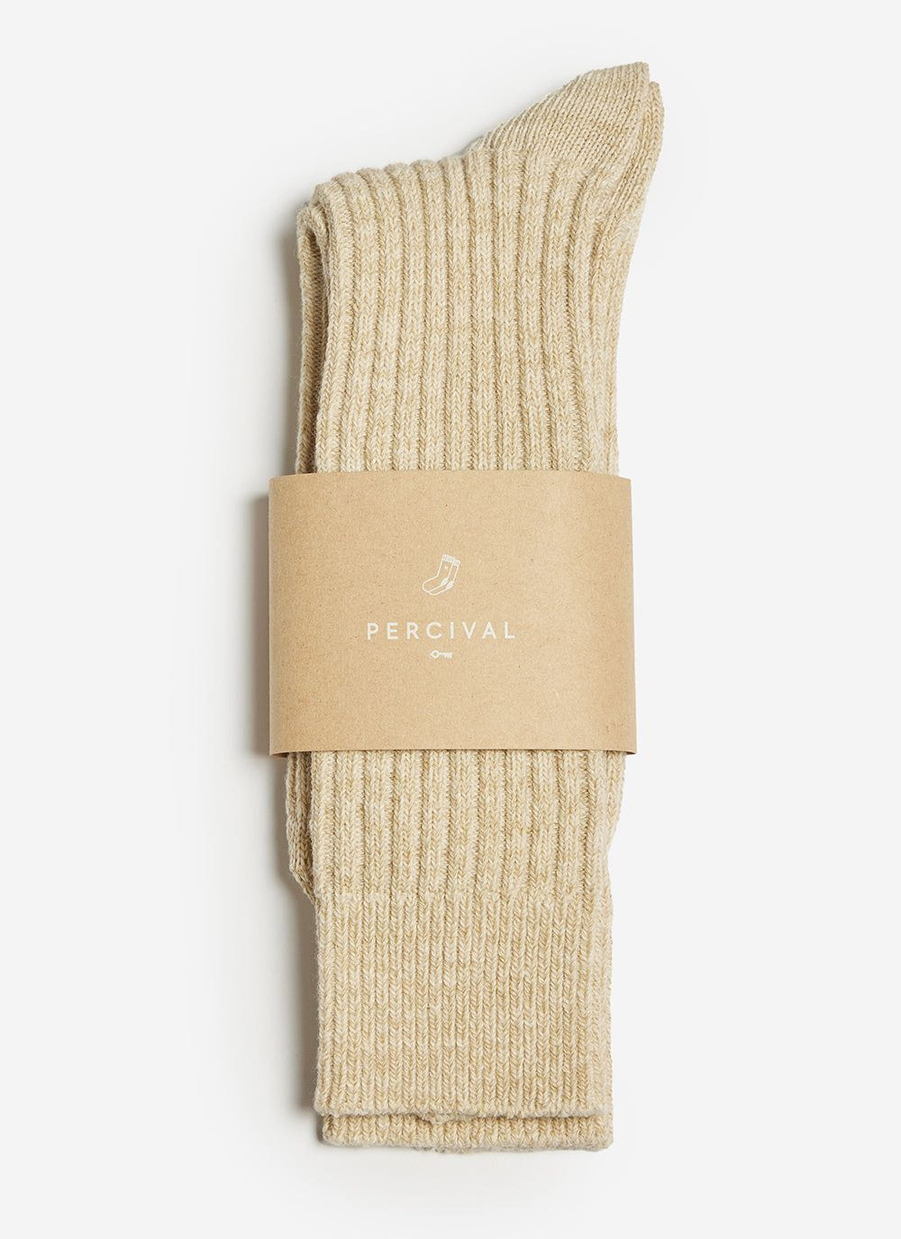 Men's Socks | Yellow Melange Cotton & Percival Menswear