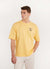 Goal Oversized T Shirt | Champion and Percival | Mustard