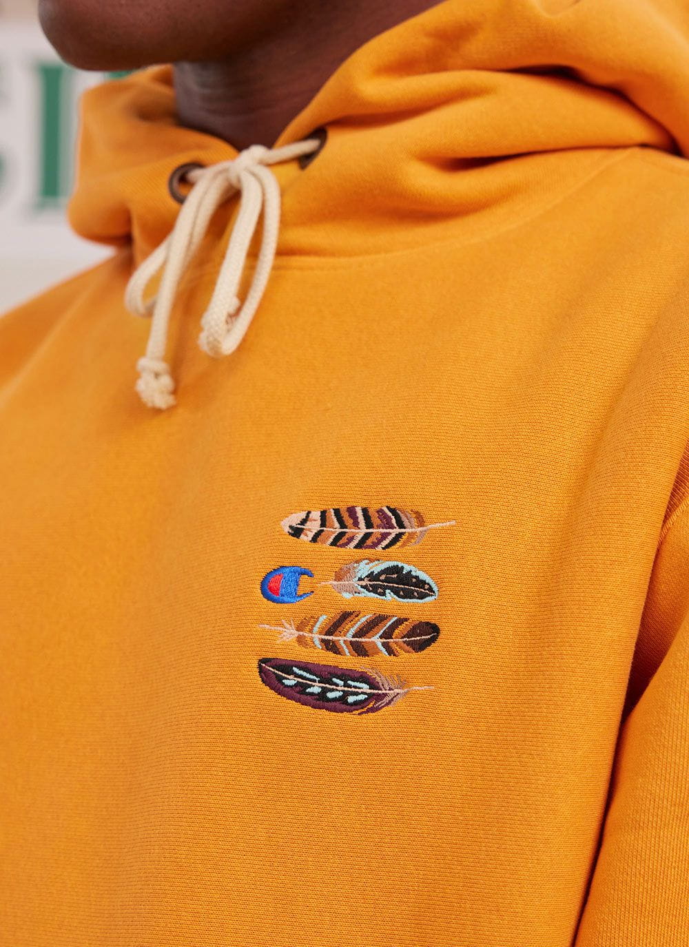 Caramel store champion hoodie