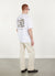 Fish Oversized T Shirt | Embroidered Organic Cotton | White
