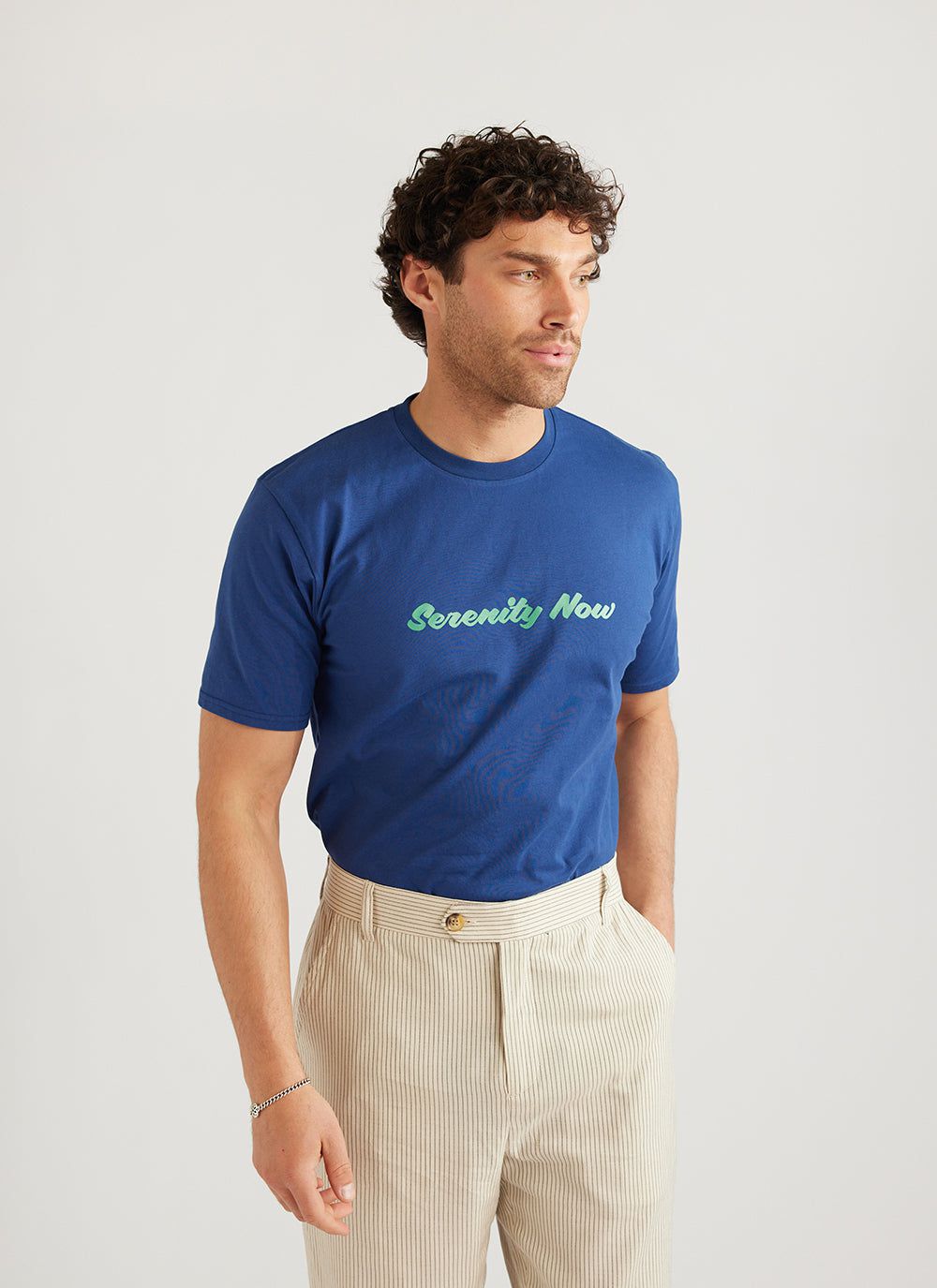 Frank | Seinfeld Percival Shirt Indigo T | Percival Menswear | 