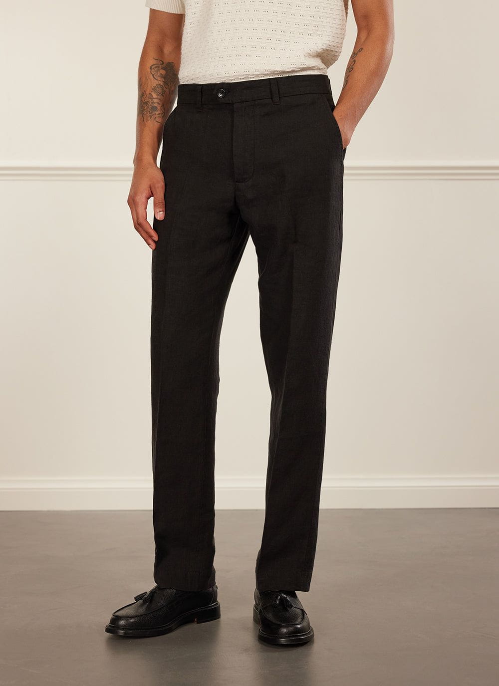 Workwear Basics Black Tailored Trouser