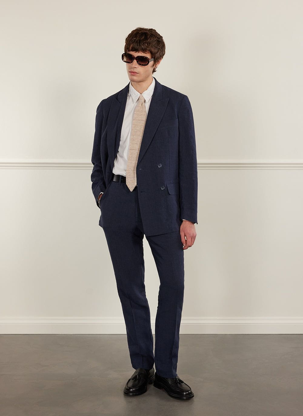 Tailored double hotsell breasted suit