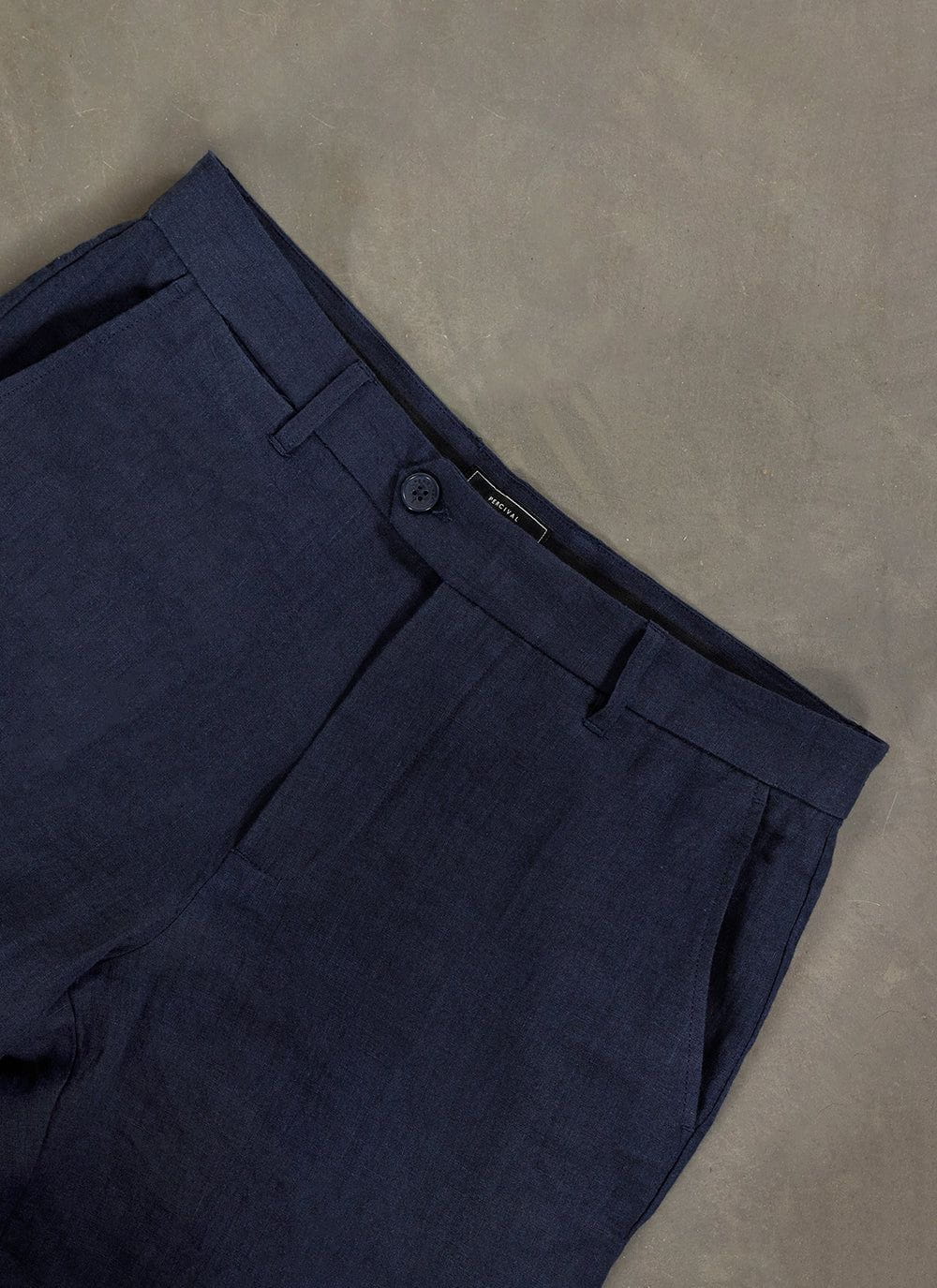 Acne Studios - Tailored wool blend trousers - Navy blue