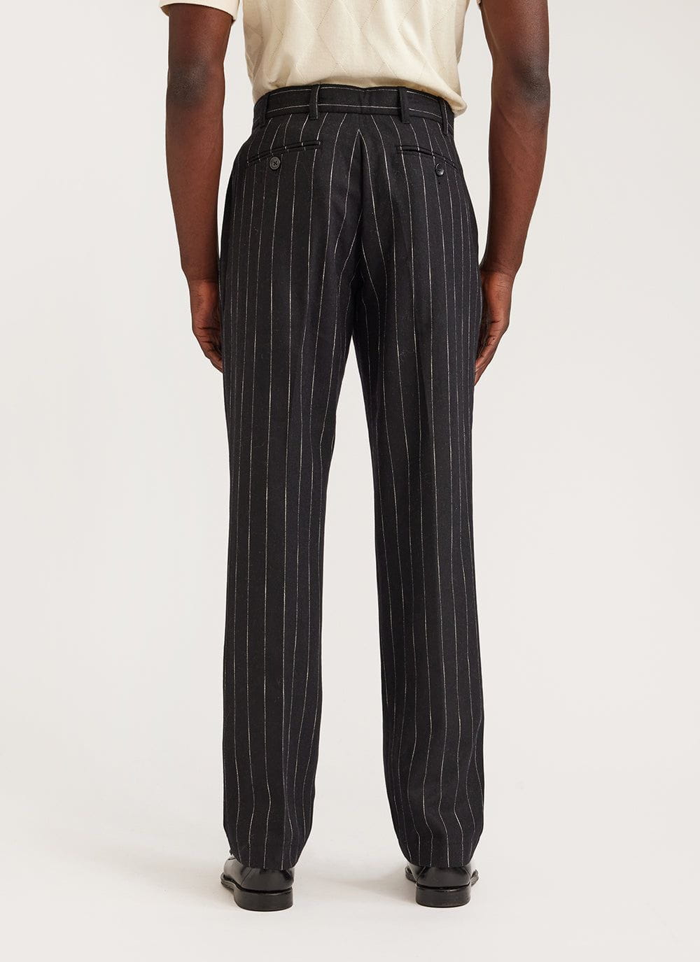 Buy stripes pants for men ankle length in India @ Limeroad