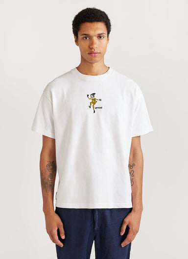 LV x YK Embroidered Faces T-Shirt - Men - Ready-to-Wear