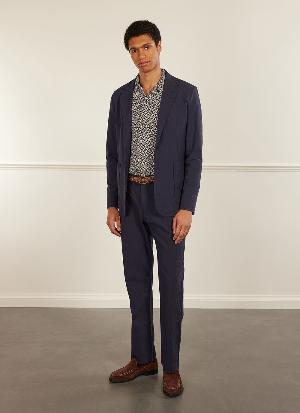 Mens hot sale seersucker blazer