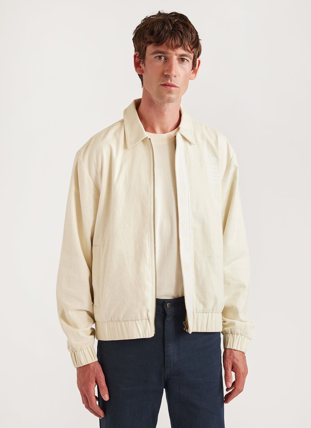 Champion coach jacket with cheap tape detail