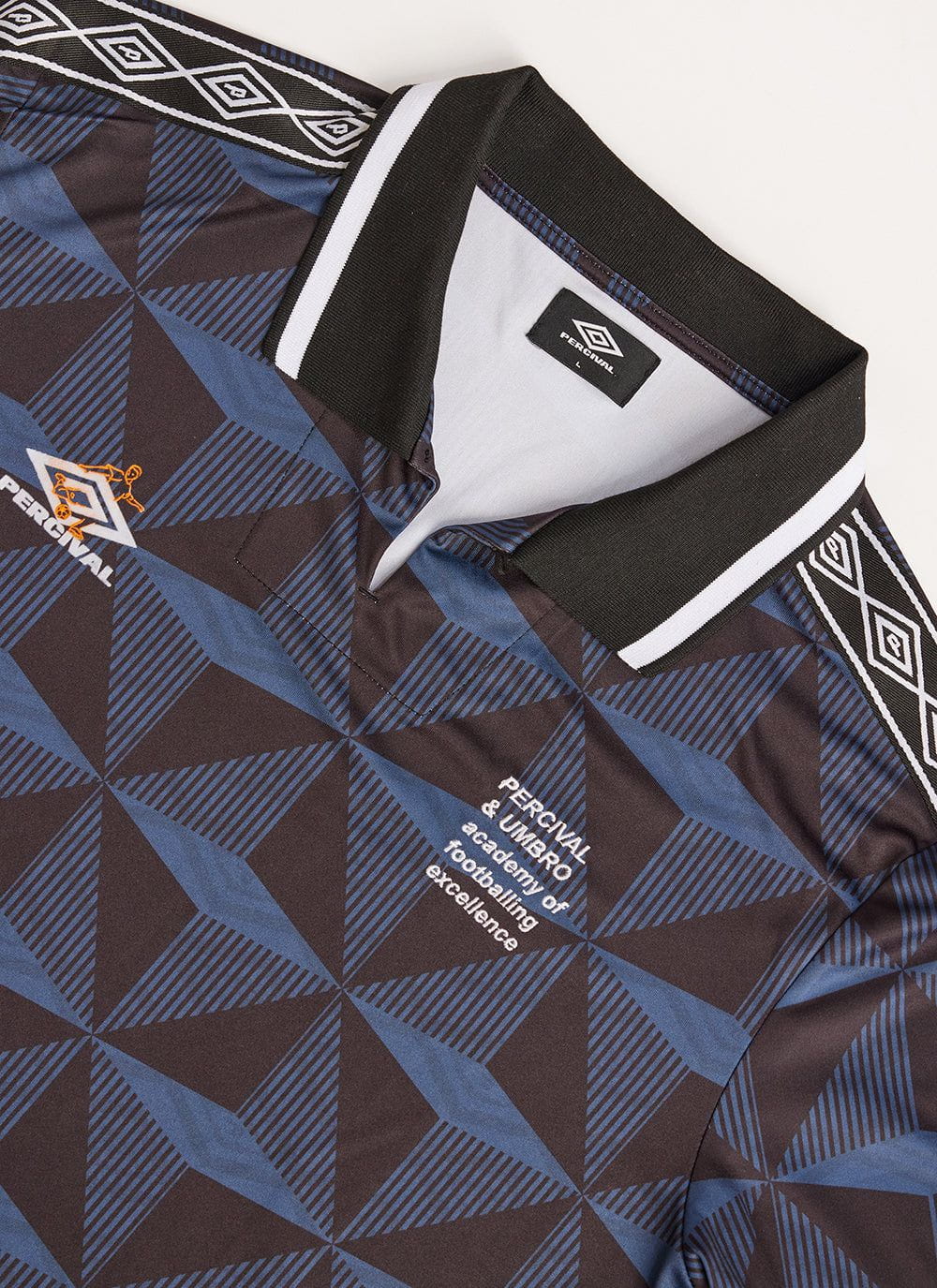 Men s Umbro Football Shirt Umbro x Percival Black Percival