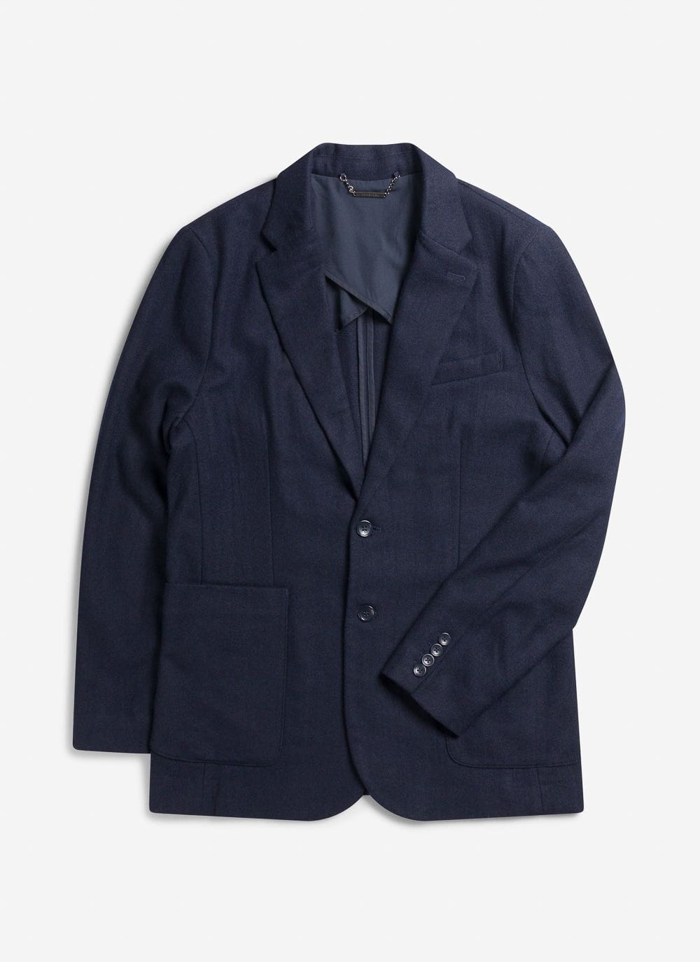 Men's Tailored Suit Jacket | Wool | Navy Blue