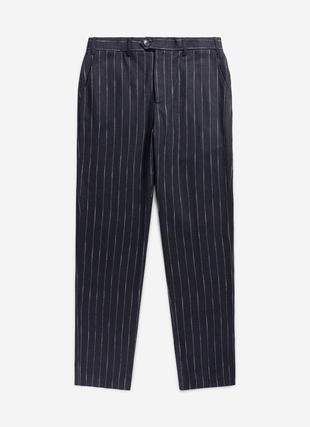 Spring Men Pants Korean Slim Fit Men Casual Ankle Length Pants Streetwear  Men High Quality Black Gray Dress Suit Pant Man Color: Stripe Black, Size:  28 | Uquid shopping cart: Online shopping