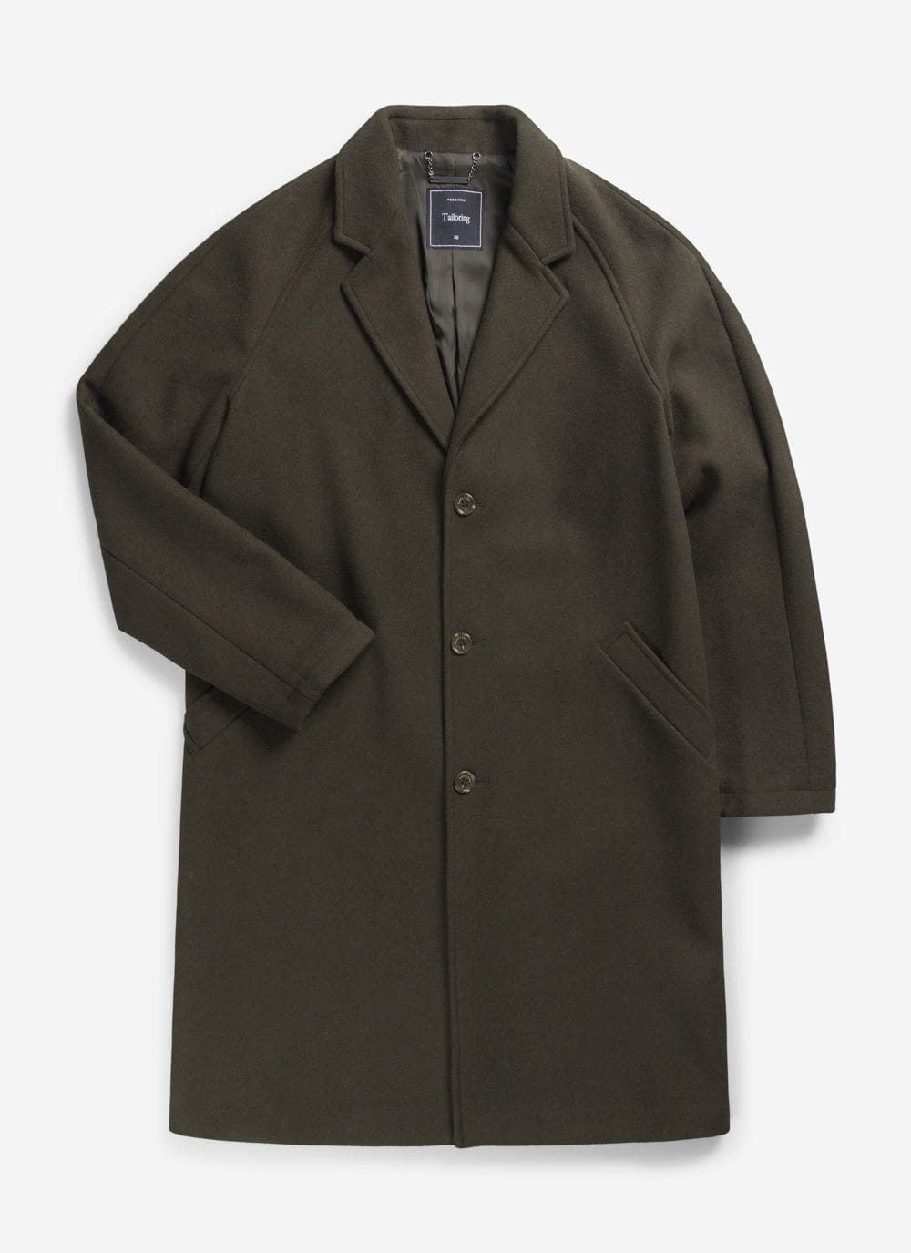 Theory heavy wool twill cheap tailored coat