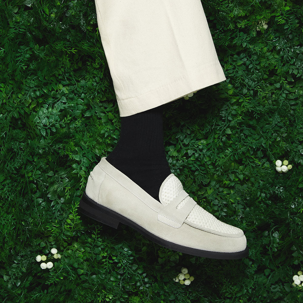 Duke + Dexter Penny Loafer | Rattan | Percival Menswear