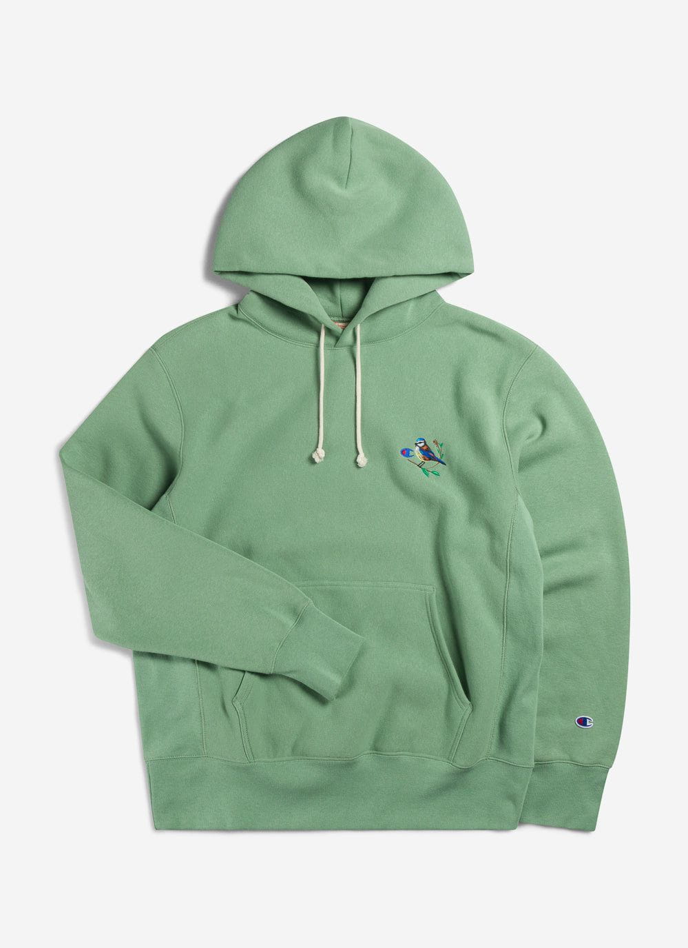 Champion hoodie store light green