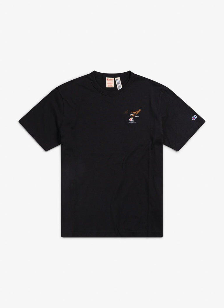 Swooping Eagle T Shirt | Champion and Percival | Black & Percival Menswear