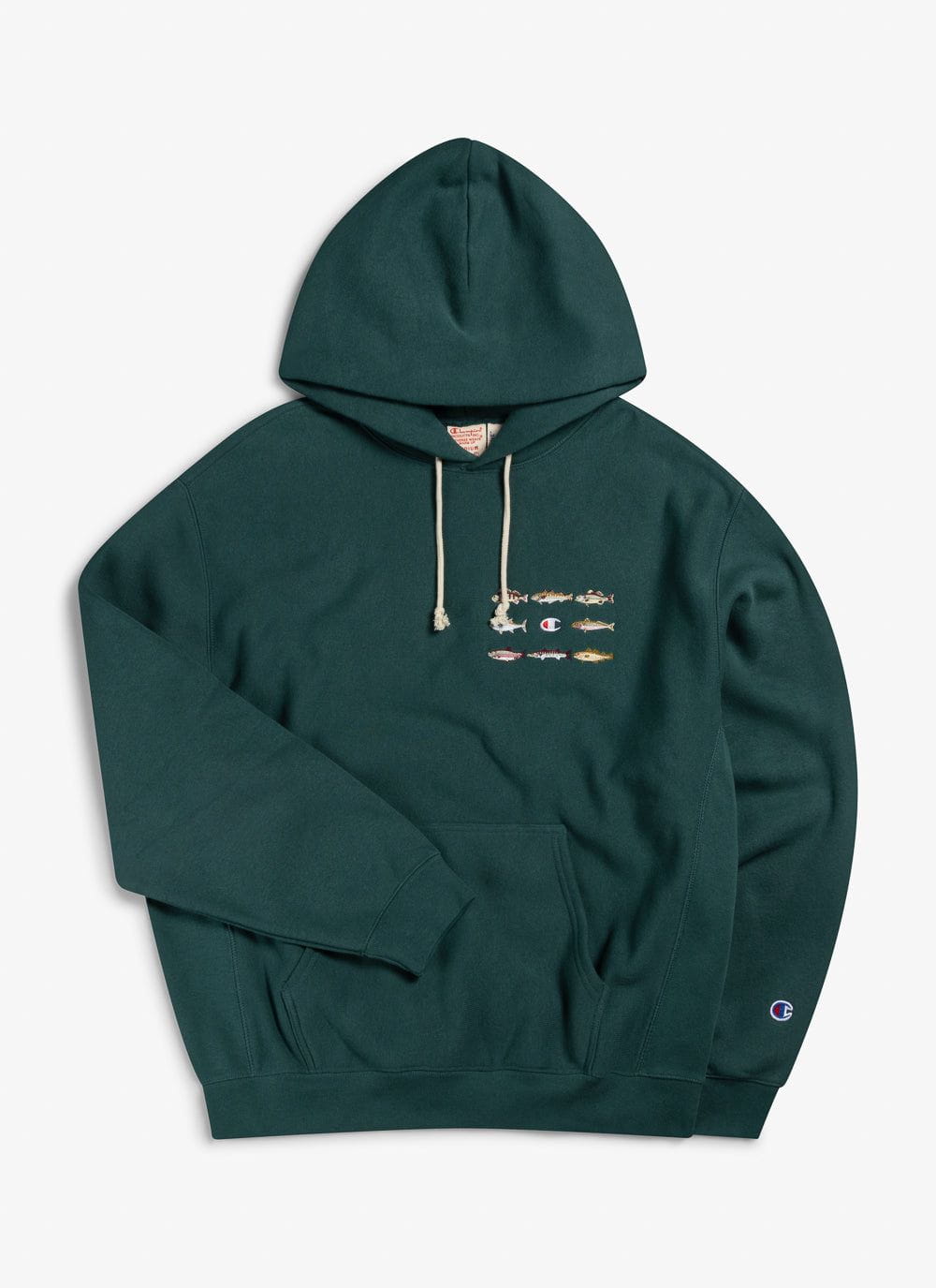 Champion reverse weave 2024 hoodie forest green