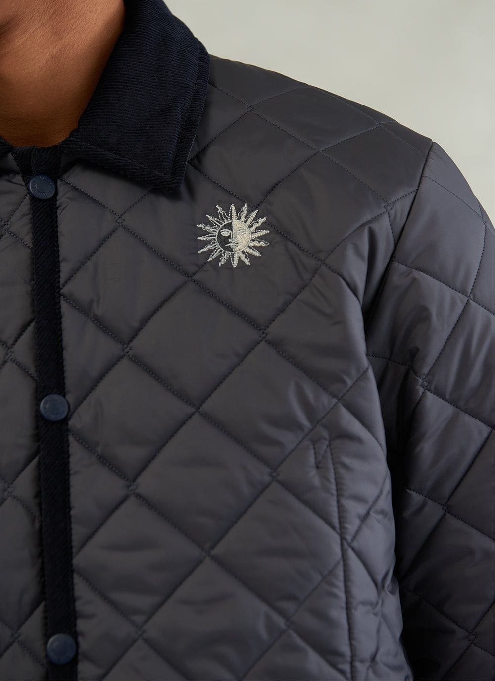 Men's Denham Jacket | Winter Solstice | Lavenham x Percival | Navy