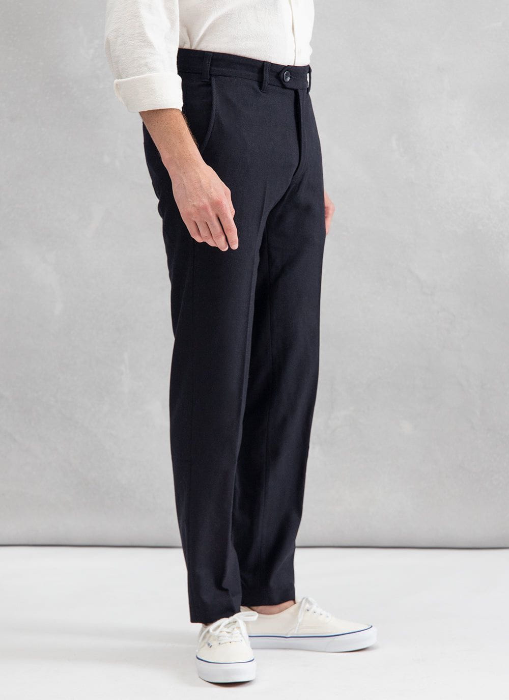 Simon Carter Trousers Simon Carter Navy Trousers for Men at Simoncarterin