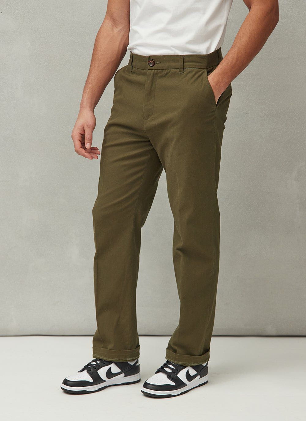 Military Green Trousers - Buy Military Green Trousers online in India