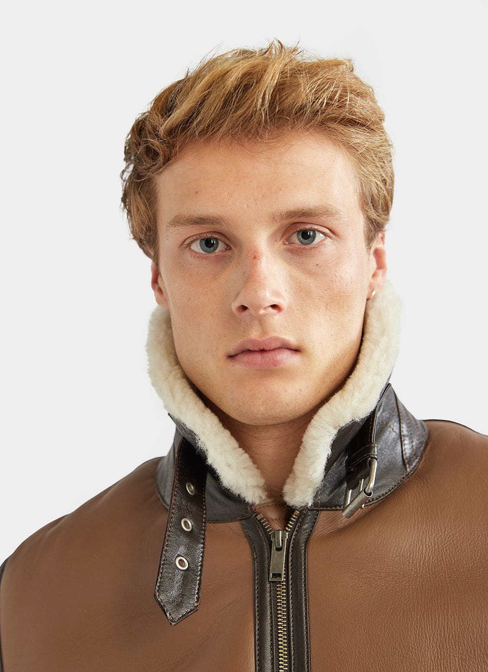 Timberland on sale shearling jacket