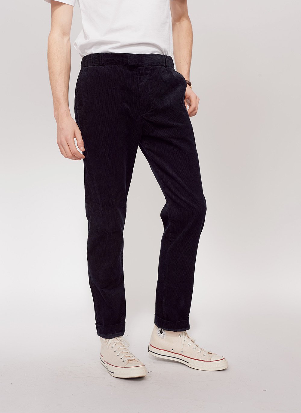 Mens EXPANDING Comfort Fine Needle Cord Trousers 32-46 Pants Ribbed Corduroy  | eBay