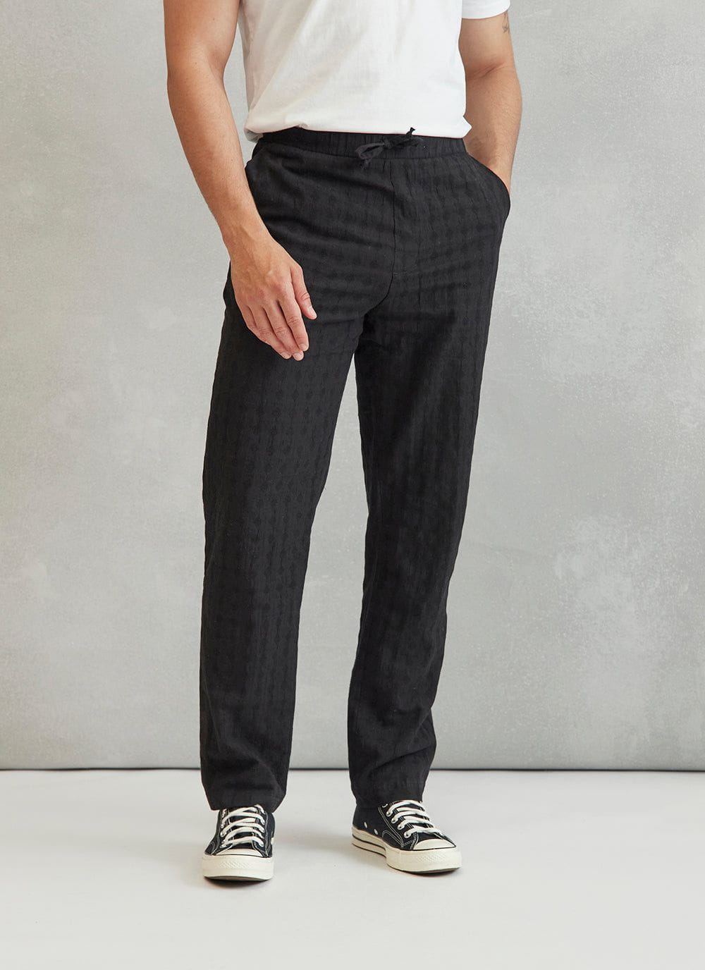 Buy Men's Tailored Workwear Plus Size Motion Flex Trousers Online | Next UK