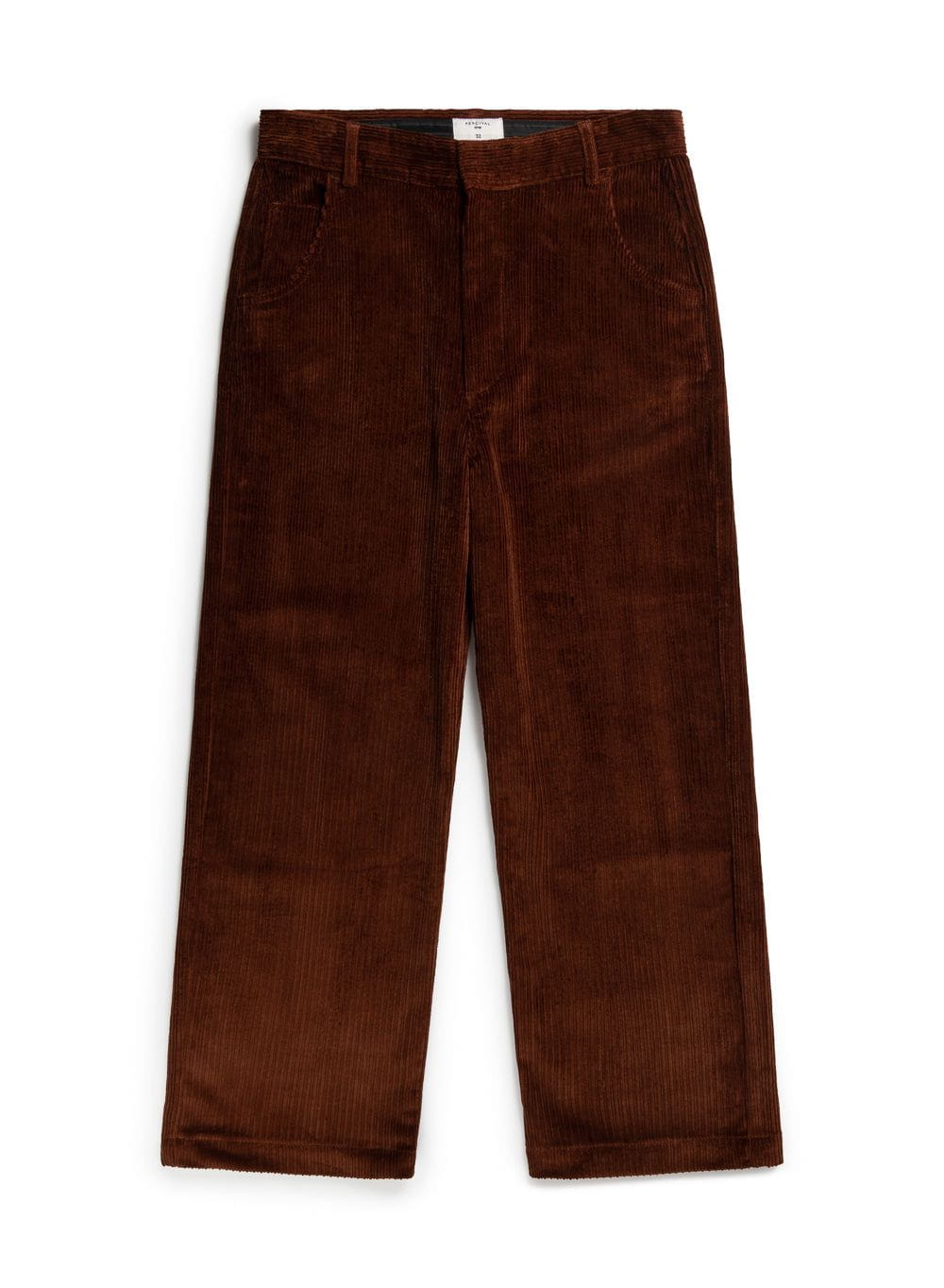 Corduroy Trousers for Babies - brown medium solid, Baby