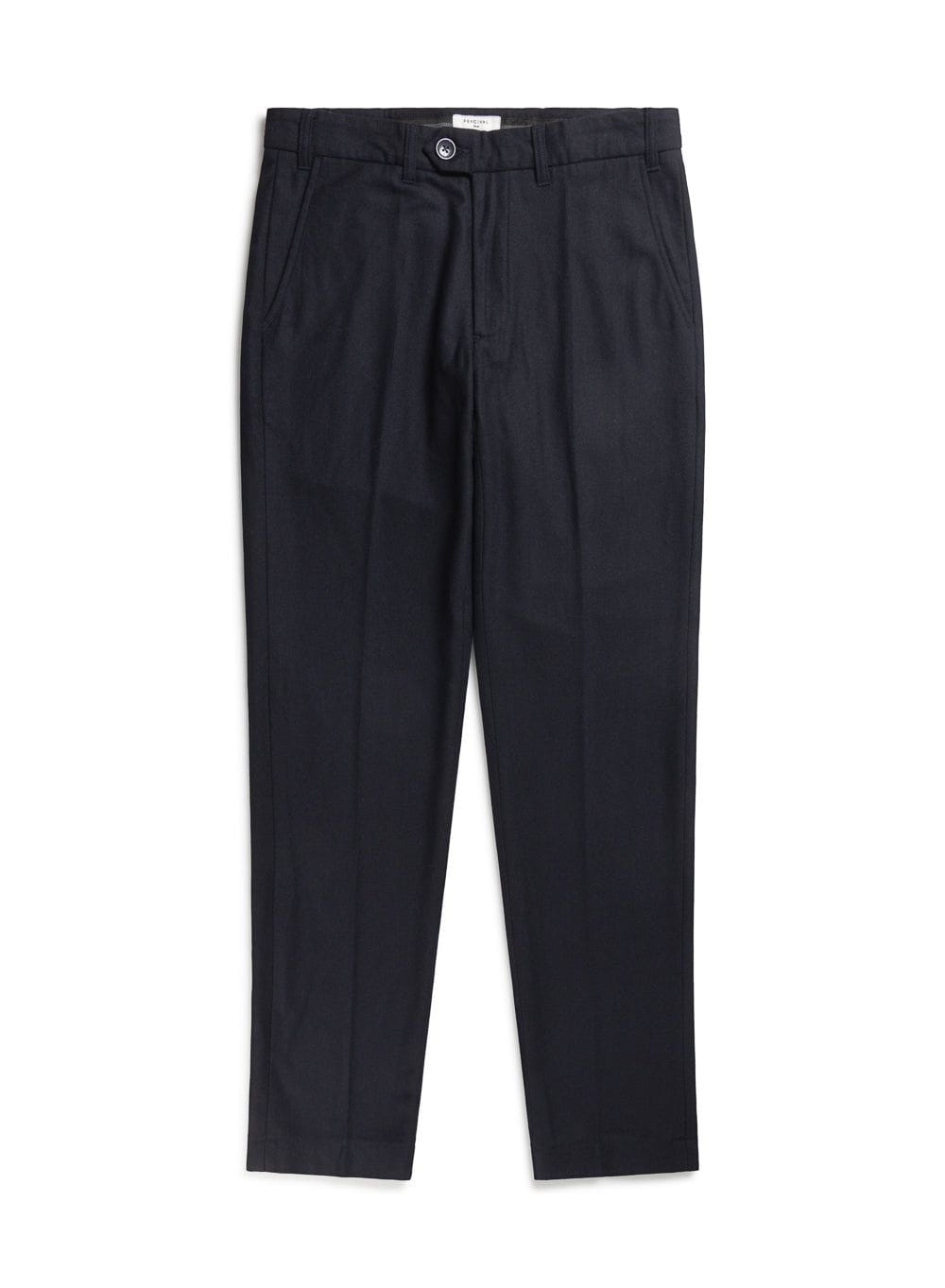 Navy wool knitted sportcord trousers  Profuomo BV